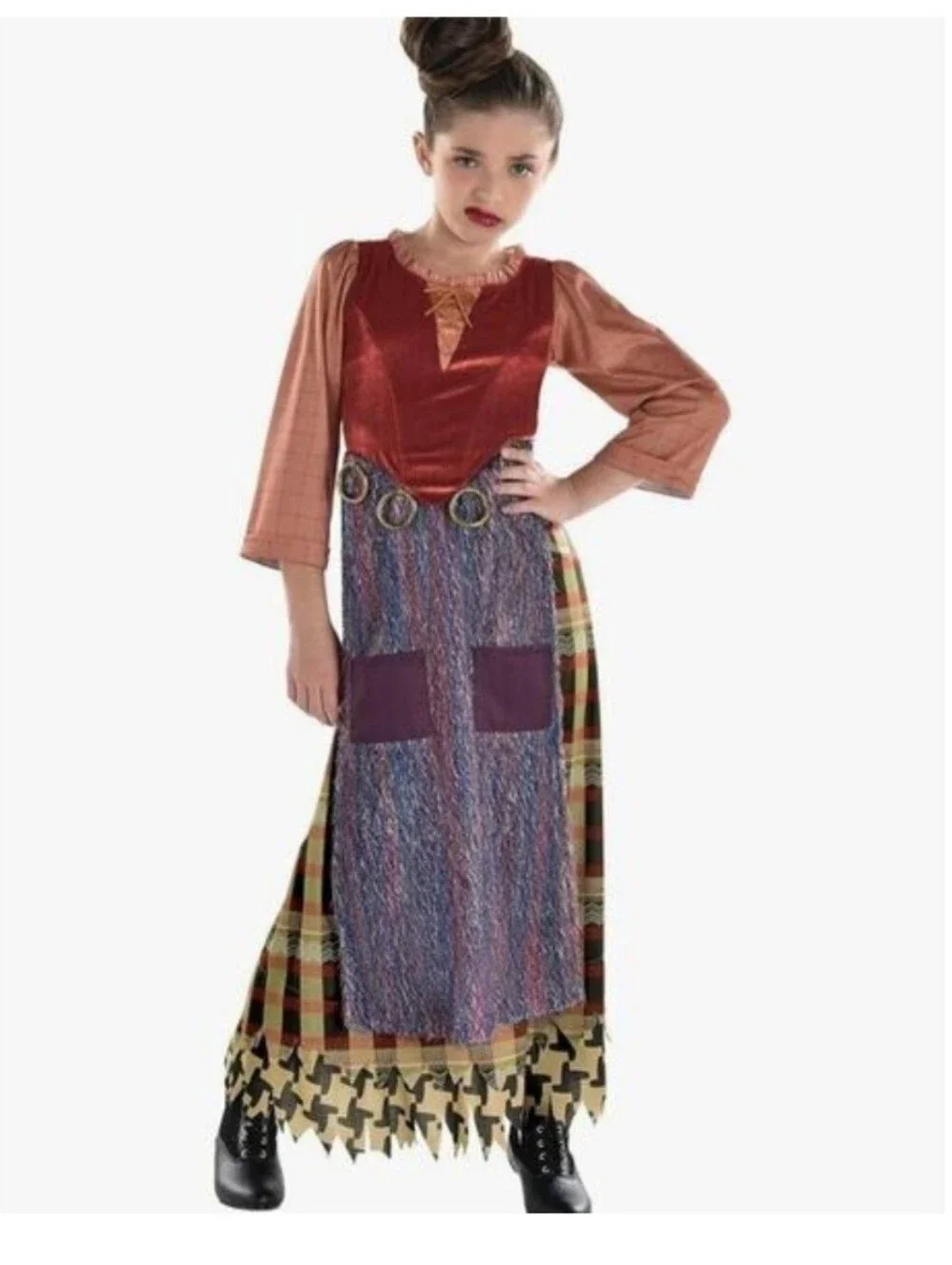 Mary Sanderson Costume from Hocus Pocus--Girls Size XL(14-16)-NWT-Halloween Fun